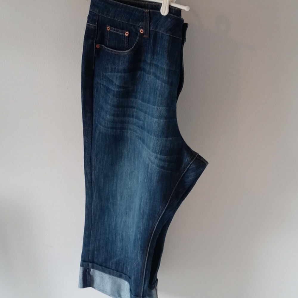 Merona plus size crop jean, 24WR